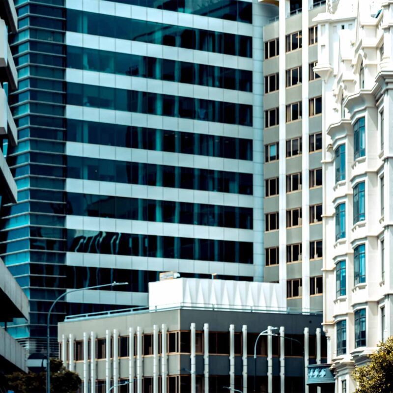 Commercial building close up - Wellington